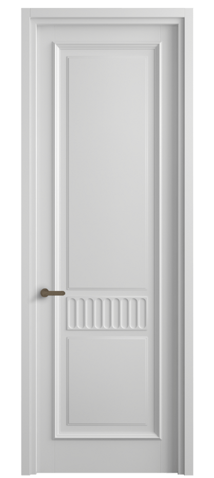 Межкомнатная дверь Шарм 6707 Матовый белоснежный  Цена 97699 ₽ | Volhovec