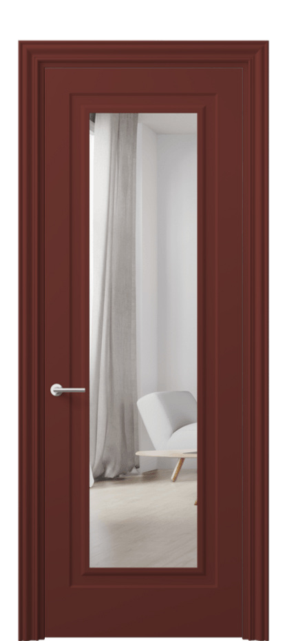 Дверь межкомнатная Маскот 8403 Матовый белоснежный Двустороннее зеркало, триплекс Фигурный наличник МБЛ Цена 100499 ₽ Наличники уже входят в базовый комплект. Фабрика дверей Волховец 8 (800) 551 43 19 Межкомнатная дверь Маскот 8403 Матовый белоснежный Двустороннее зеркало, триплекс Цена 100499 ₽ | Volhovec