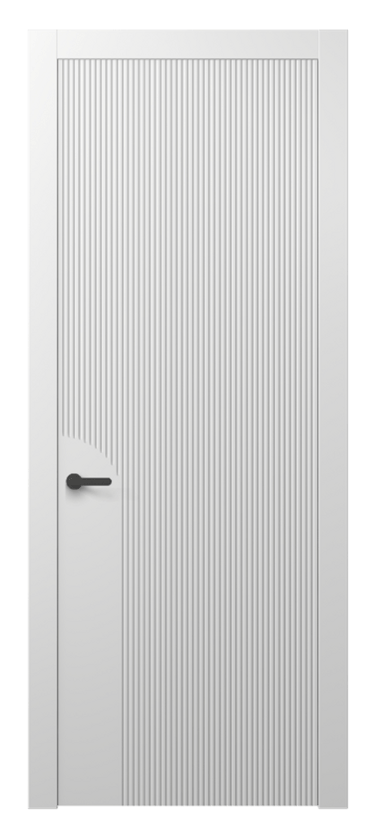 Межкомнатная дверь Дюна 8625 Матовый белоснежный  Цена 47999 ₽ | Volhovec