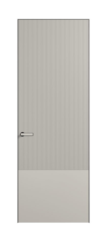 Межкомнатная дверь Вельвет 8203 Матовый облачно-серый. Цена 64969  | Volhovec