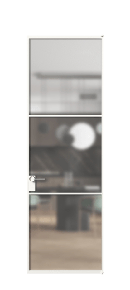 Алюминиевая дверь АЛПЛ040.03 Алюминий Белый Сатинированное стекло "Мателюкс Кристал Вижн", калёное, матовое, каленое 6 мм. Без короба бел Цена 126530 Стоимость комплекта двери включает: 1. Полотно (600/650/700/750/800/850/900/950*2000-2400 мм).
2. Короб
3. Комплект фурнитуры (2 торцевые петли и магнитный замок с ответной планкой). Фабрика дверей Волховец 8 (800) 551 43 19 Алюминиевая дверь АЛПЛ040.03 Алюминий Белый Сатинированное стекло "Мателюкс Кристал Вижн", калёное, матовое, каленое 6 мм Цена 126530 | Volhovec