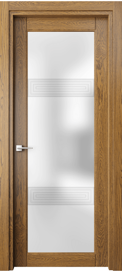 Дверь межкомнатная Эго 6112 Дуб медовый Сатинированное стекло "3Д" Гладкий наличник Ego ДМД Цена 121399 ₽ Наличники уже входят в базовый комплект. Фабрика дверей Волховец 8 (800) 551 43 19 Межкомнатная дверь Эго 6112 Дуб медовый Сатинированное стекло "3Д" Цена 121399 ₽ | Volhovec