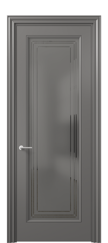 Дверь межкомнатная Маскот 8400 Матовый классический серый Сатинированное серое стекло с гравировкой "Грани", триплекс Фигурный наличник МКЛС Цена 82499 ₽ Наличники уже входят в базовый комплект. Фабрика дверей Волховец 8 (800) 551 43 19 Межкомнатная дверь Маскот 8400 Матовый классический серый Сатинированное серое стекло с гравировкой "Грани", триплекс Цена 82499 ₽ | Volhovec