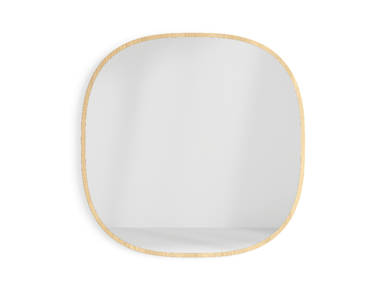 Зеркало настенное Primo 105×105 см Дуб соломенный матовый