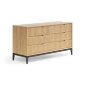 Комод Velvet 6 ящиков дуб соломенный матовый