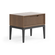 Тумба прикроватная Velvet 1 ящик дуб туманный матовый