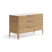 Комод Piega 3 ящика дуб мускатный матовый