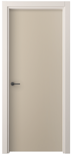 Дверь межкомнатная 0010 ПЭСК. Цвет ПЭТ серо-коричневый . Материал ПЭТ. Коллекция Фридом. Картинка.