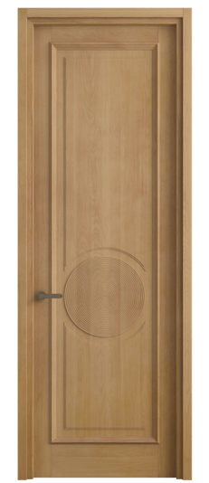 Дверь межкомнатная 6719 БНМ. Цвет Бук натуральный матовый. Материал Массив бука матовый. Коллекция Шарм. Картинка.