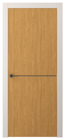 Дверь межкомнатная АКП 4207 ВНД Ванильный дуб. Цвет Ванильный дуб. Материал Ламинатин. Коллекция Фридом. Картинка.