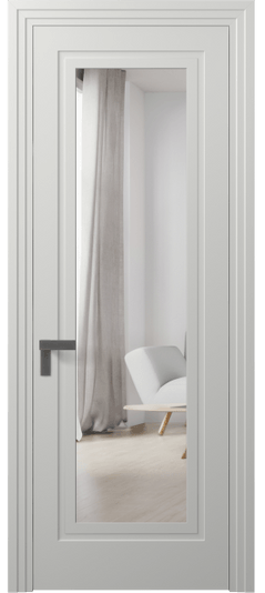 Межкомнатная дверь 8303 МССР ЗЕР. Цвет Матовый светло-серый. Материал Гладкая эмаль. Коллекция Рокка. Фото. Дверь межкомнатная 8303 МССР ЗЕР. Цвет Матовый светло-серый. Материал Гладкая эмаль. Коллекция Рокка. Картинка.