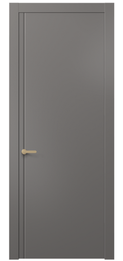 Межкомнатная дверь АКП 8644 МКЛС. Цвет Матовый классический серый. Материал Гладкая эмаль. Коллекция Альба. Фото. Дверь межкомнатная АКП 8644 МКЛС. Цвет Матовый классический серый. Материал Гладкая эмаль. Коллекция Альба. Картинка.