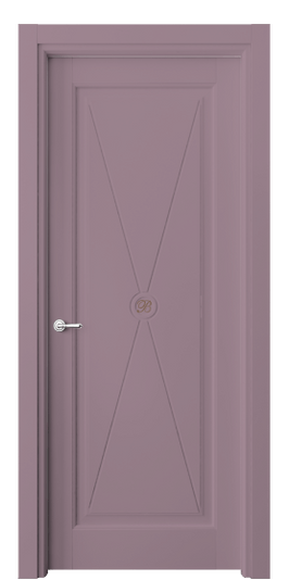 Дверь межкомнатная 6361 Пастельно-фиолетовый RAL 4009. Цвет RAL Пастельно-фиолетовый RAL 4009. Материал Гладкая эмаль. Коллекция Тоскана Литера. Картинка.