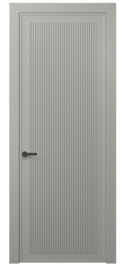Дверь межкомнатная 8622 МНСР . Цвет Матовый нейтральный серый. Материал Гладкая эмаль. Коллекция Дюна. Картинка.