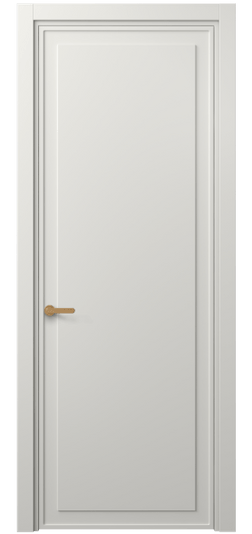 Дверь межкомнатная 8602 МСР . Цвет Матовый серый. Материал Гладкая эмаль. Коллекция Фрэйм. Картинка.