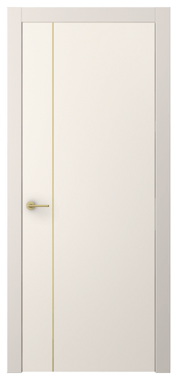 Межкомнатная дверь АКП 4201 ПЭКБ. Цвет ПЭТ кремово-белый. Материал ПЭТ. Коллекция Фридом. Фото. Дверь межкомнатная АКП 4201 ПЭКБ. Цвет ПЭТ кремово-белый. Материал ПЭТ. Коллекция Фридом. Картинка.