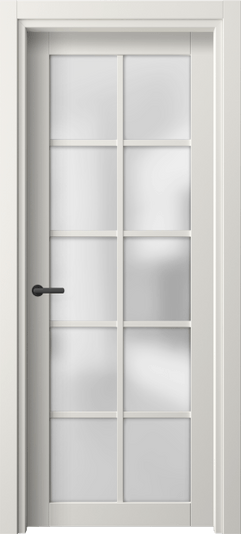 Дверь межкомнатная 2106 ПЭБЛ САТ. Цвет ПЭТ белоснежный. Материал ПЭТ. Коллекция Нео. Картинка.