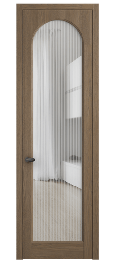 Дверь межкомнатная 6804 ДДЖ.М MORU. Цвет Дуб джутовый матовый. Материал Массив дуба матовый. Коллекция Палаццо. Картинка.
