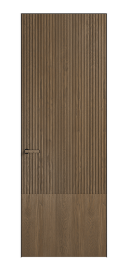 Дверь межкомнатная 8203 ДДЖ.М. Цвет Дуб джутовый матовый. Материал Массив дуба матовый. Коллекция Вельвет. Картинка.