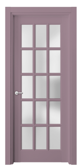 Межкомнатная дверь 6311 Пастельно-фиолетовый RAL 4009. Цвет RAL Пастельно-фиолетовый RAL 4009. Материал Гладкая эмаль. Коллекция Тоскана Грильято. Фото. Дверь межкомнатная 6311 Пастельно-фиолетовый RAL 4009. Цвет RAL Пастельно-фиолетовый RAL 4009. Материал Гладкая эмаль. Коллекция Тоскана Грильято. Картинка.