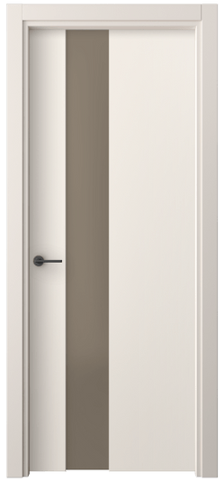 Межкомнатная дверь 4224 ПЭКБ БР САТ. Цвет ПЭТ кремово-белый. Материал ПЭТ. Коллекция Фридом. Фото. Дверь межкомнатная 4224 ПЭКБ БР САТ. Цвет ПЭТ кремово-белый. Материал ПЭТ. Коллекция Фридом. Картинка.