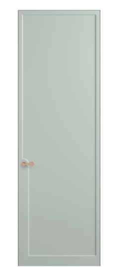 Дверь межкомнатная 7502 NCS S 1005-B80G. Цвет NCS NCS S 1005-B80G. Материал Гладкая эмаль. Коллекция Софтформ. Картинка.